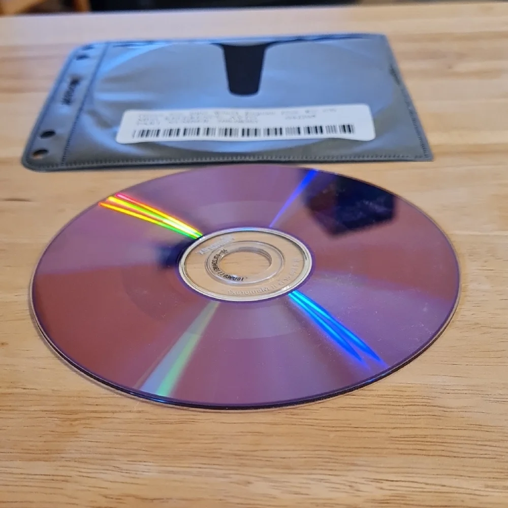 Microsoft Office Pro 2003 CD with Black Case